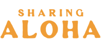 Sharing Aloha Logo Orange